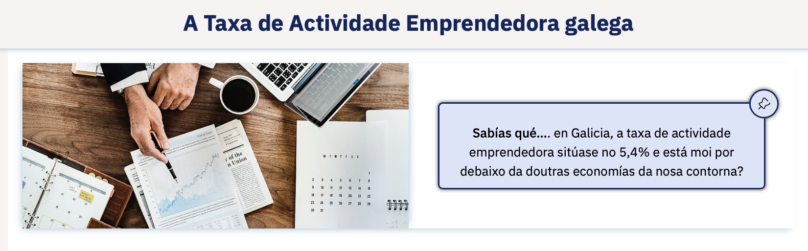 O emprendemento galego
